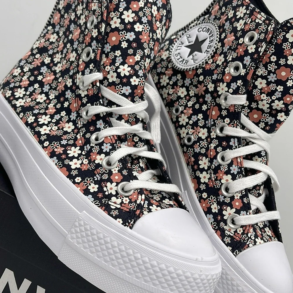 Converse WMNS CTAS LIFT HI TOTAL ECLIPSE/WHITE A14264C Platforms Sneakers